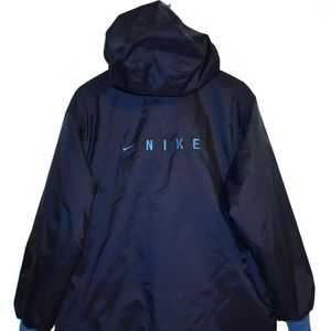 Vtg Nike White Tag Blue Full Zip Coat Size M(8-10)